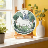 White Wolf Embroidery Starter Kit
