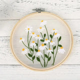 Transparent Double-Sided Flower Embroidery Starter Kit The Stichers Heavane