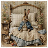 Peter Rabbit Bedroom Cross Stitch Kit 🐰🛏️🧵✨