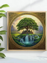 Celtic Tree of Life Fantasy Cross Stitch Kit 🌳🏰✨ Kits For Stitchers