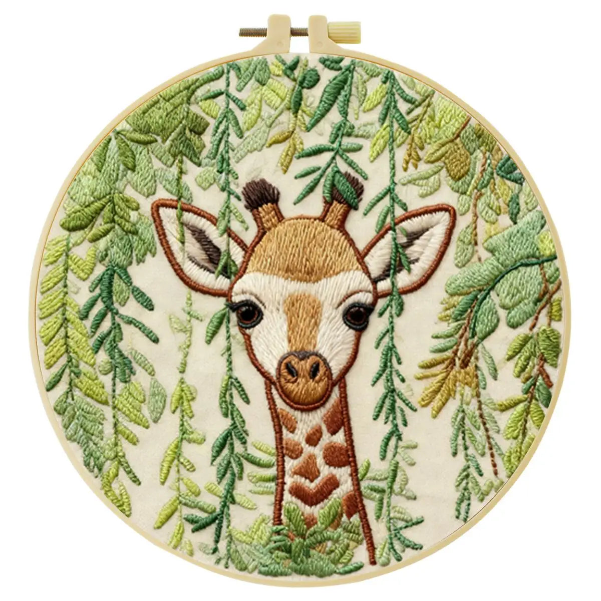 Giraffe Embroidery Kit