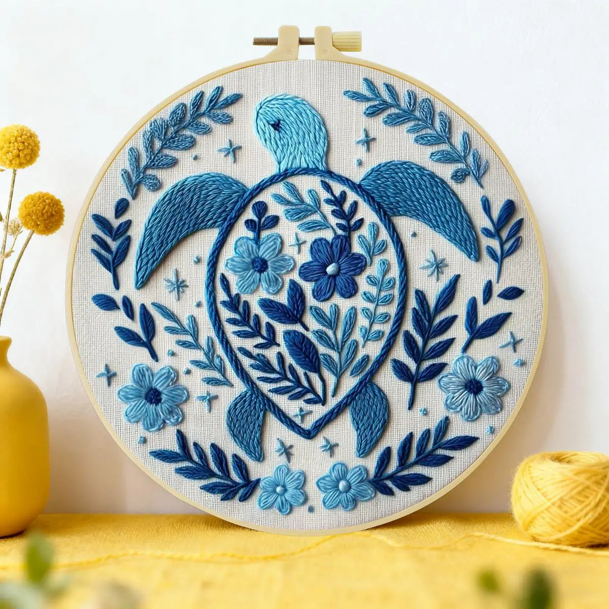 Sea Turtle Embroidery Starter Kit