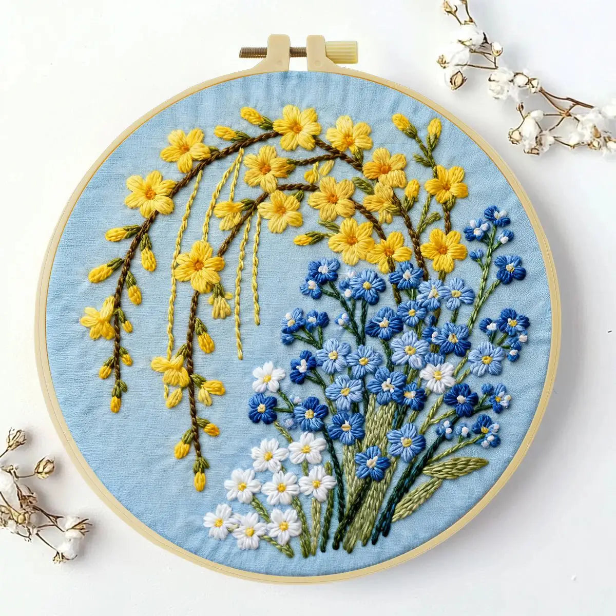 Flower Embroidery Kit