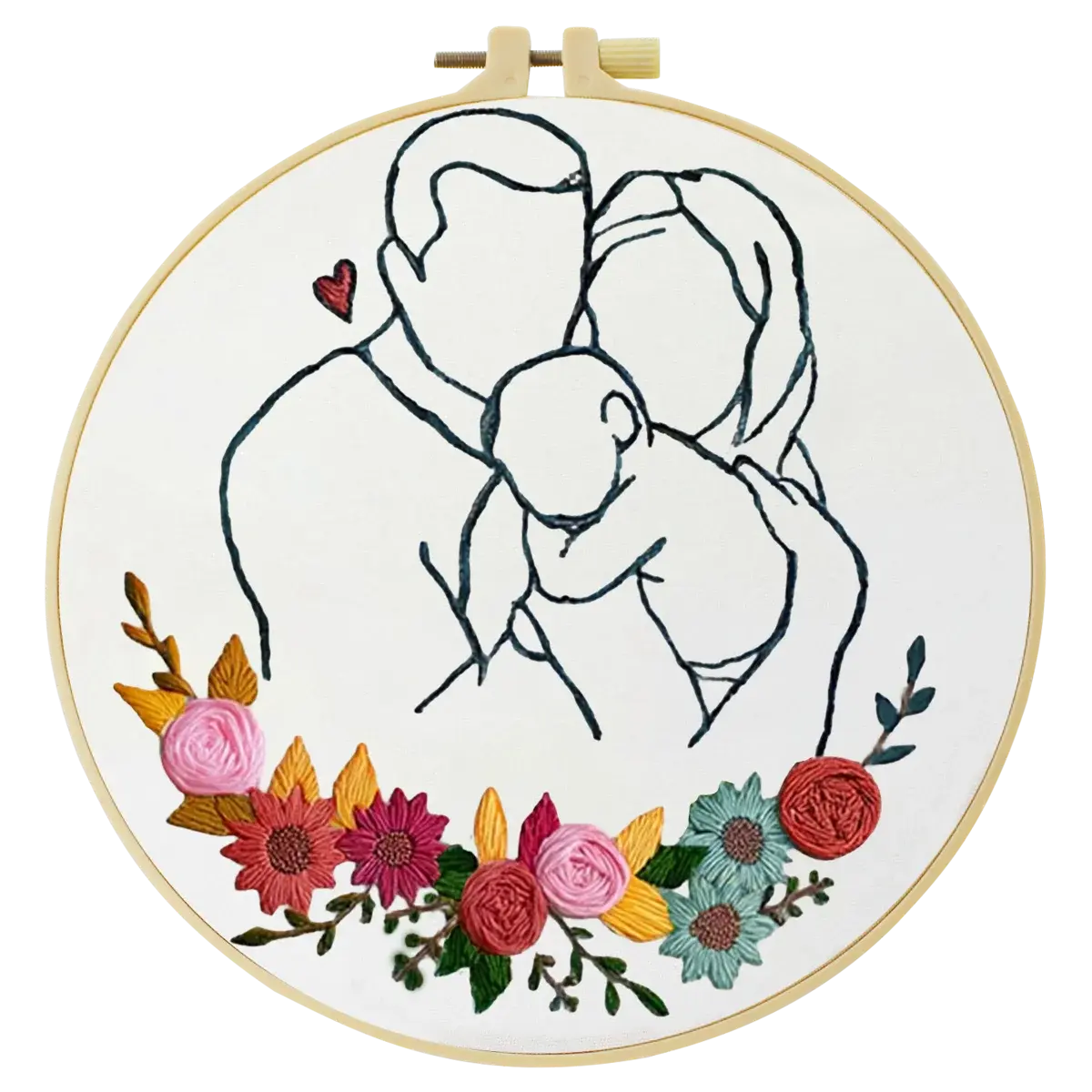 Family Embroidery Starter Kit The Stichers Heavane