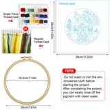 Cottage Garden Hand Embroidery Kit