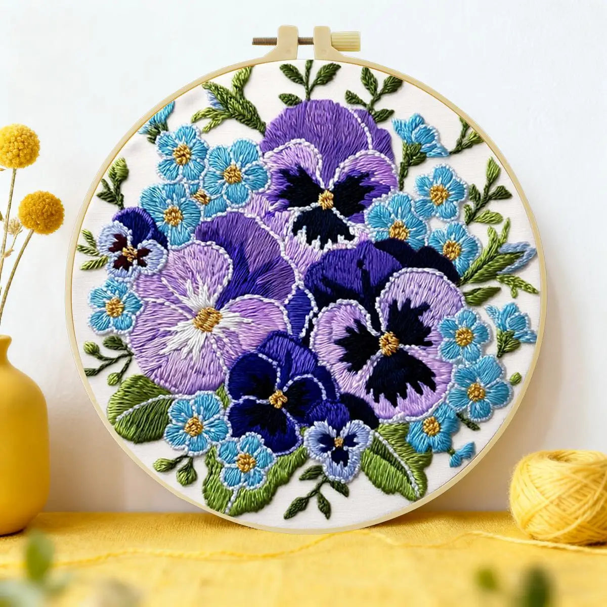 Phalaenopsis Orchid Embroidery Kit