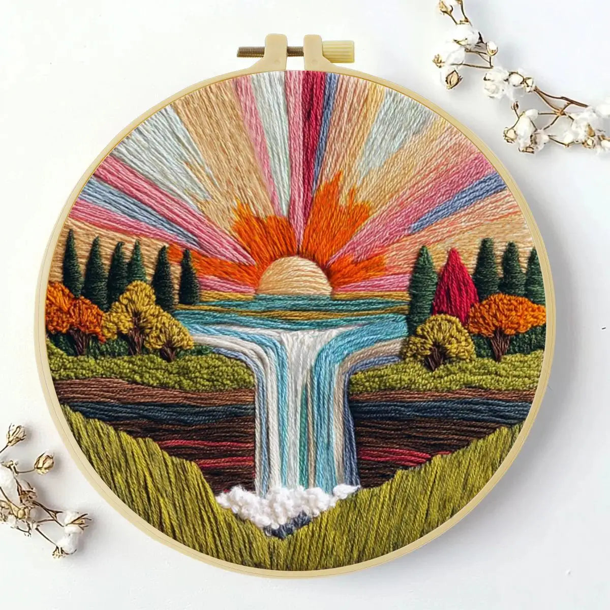 Waterfall Embroidery Starter Kit