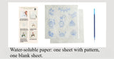 4-Piece Beginner Embroidery Learning Kit Kits For Stitchers