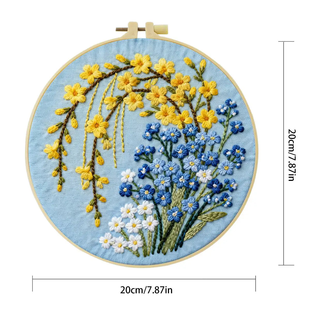 Flower Embroidery Kit