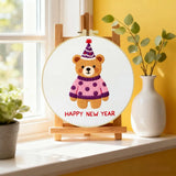 Sweater Bear Embroidery Kit
