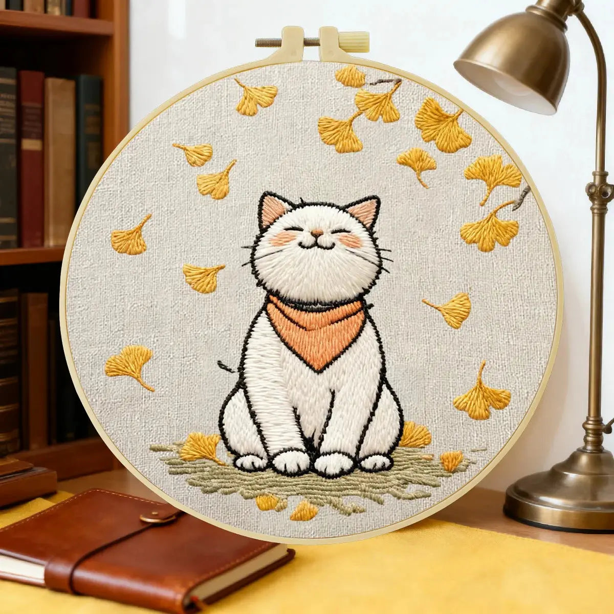 Cat Embroidery Starter Kit The Stichers Heavane