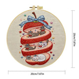 Strawberry Kitten Haven Embroidery Kit Kits For Stitchers