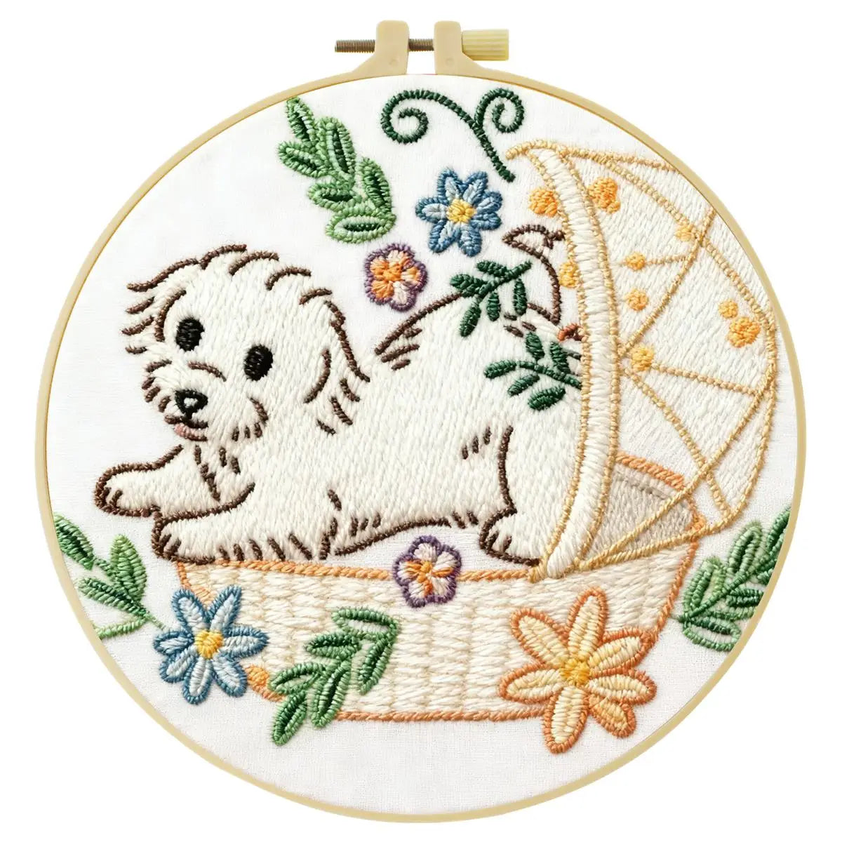 Puppy Embroidery Kit