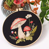 Woodland Mushroom Hand Embroidery Kit