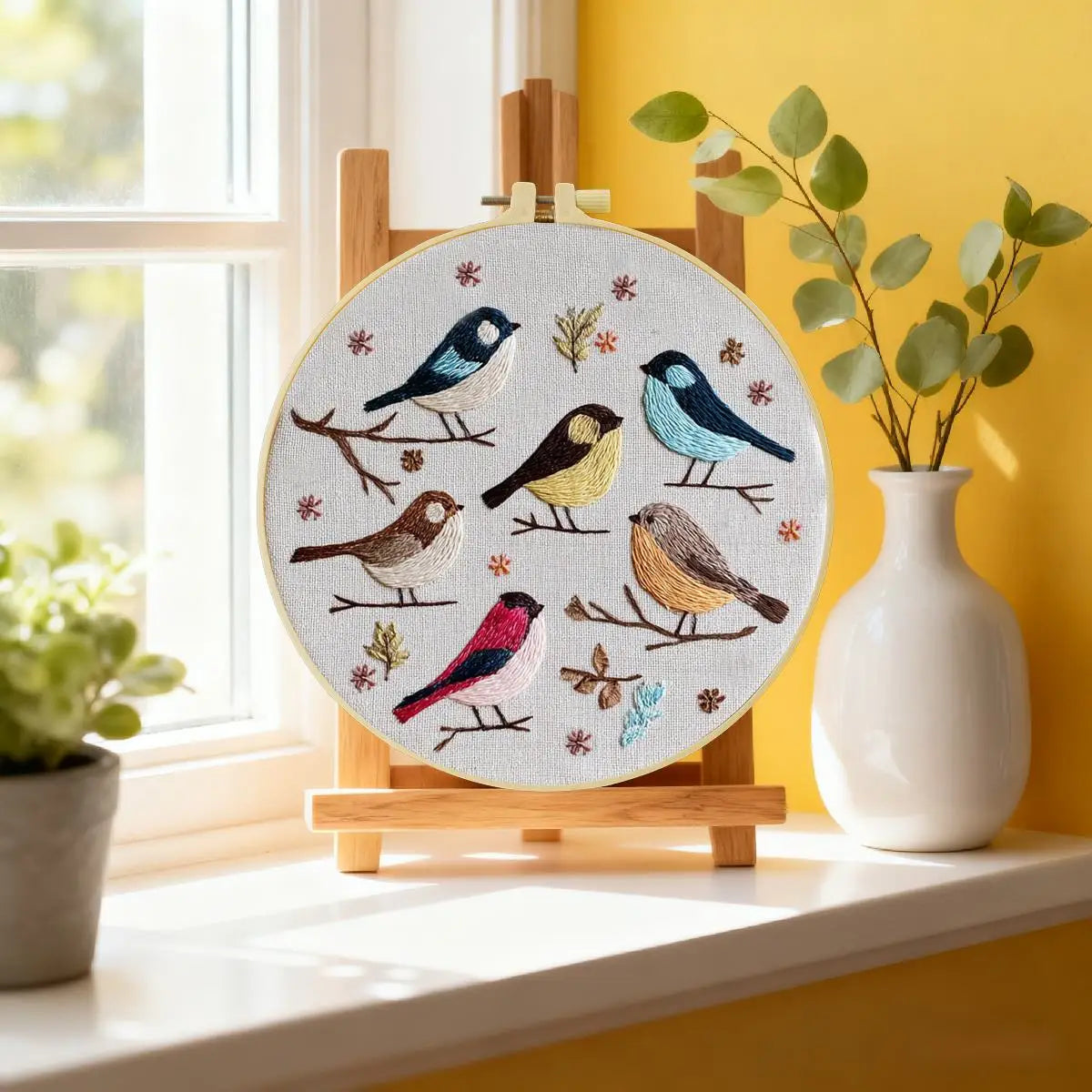 Birds on a Branch Embroidery Starter Kit