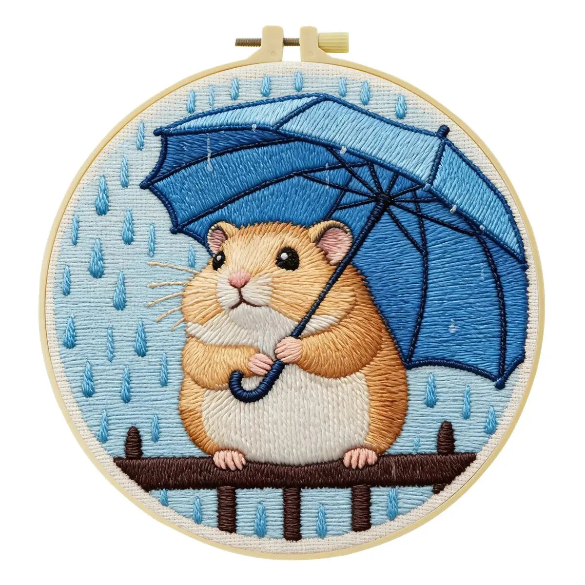 Dachshund’s Midnight Snack Embroidery Kit Kits For Stitchers
