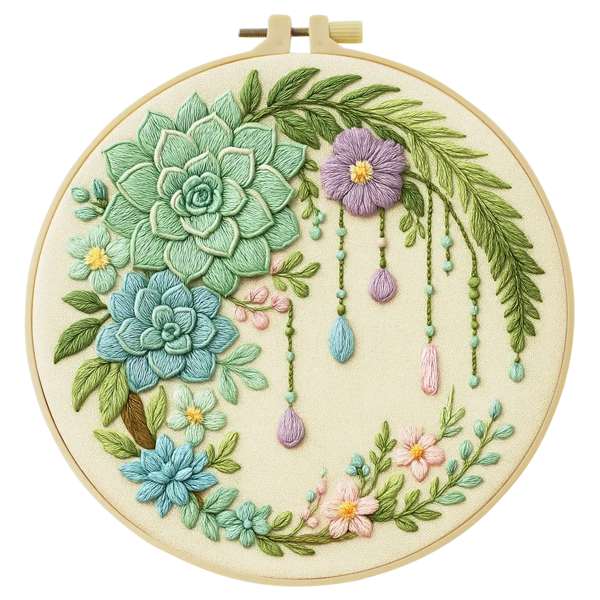 Floral Embroidery Starter Kit The Stichers Heavane