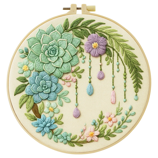 Floral Embroidery Starter Kit