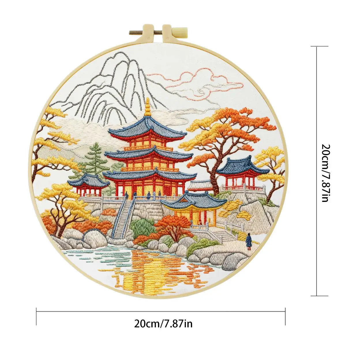 Leaves Embroidery Kit