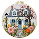 Cottage Garden Hand Embroidery Kit The Stichers Heavane
