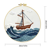 Sailboat Embroidery Kit