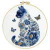 Cat Hand Embroidery Kit