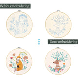 Woodland Animal Hand Embroidery Kit The Stichers Heavane