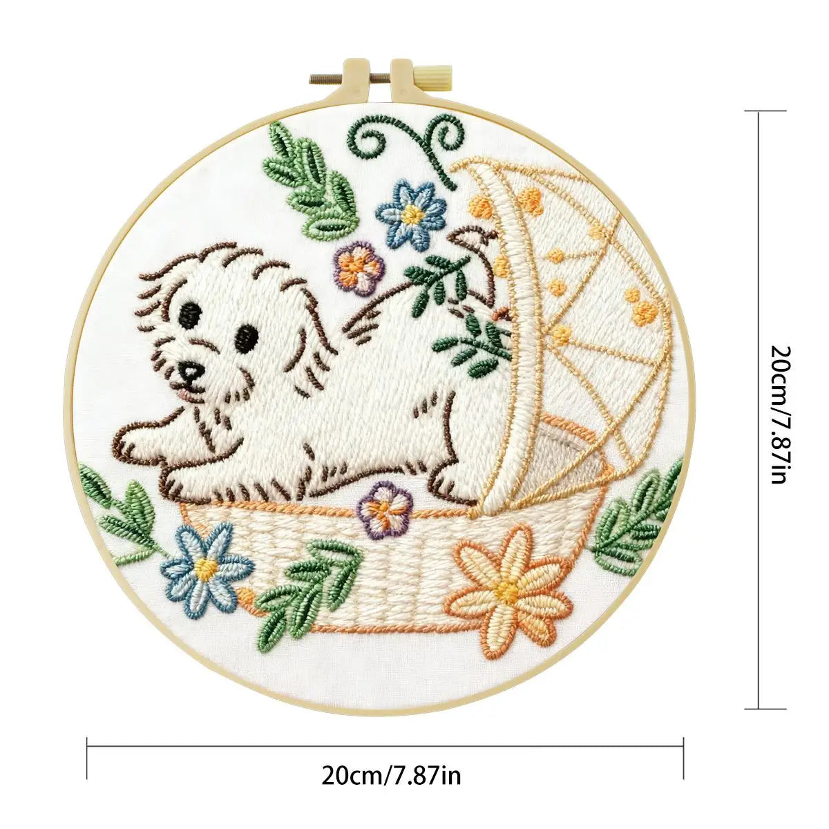 Puppy Embroidery Kit