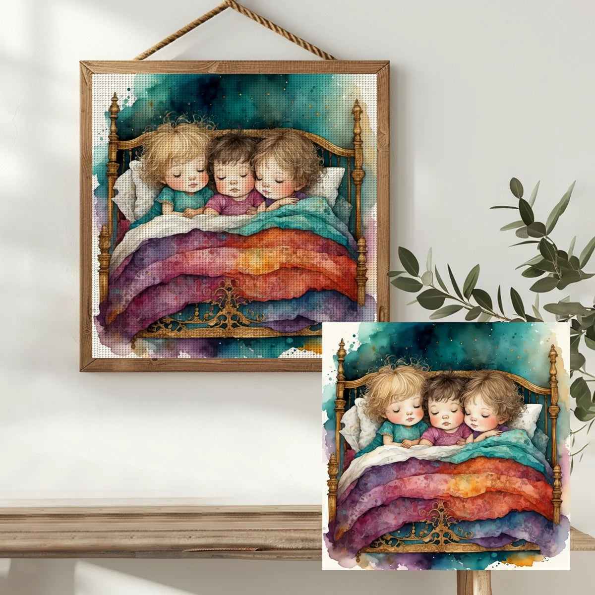 Sweet Dreams Sleepover Cross Stitch Kit🛏️💤💖