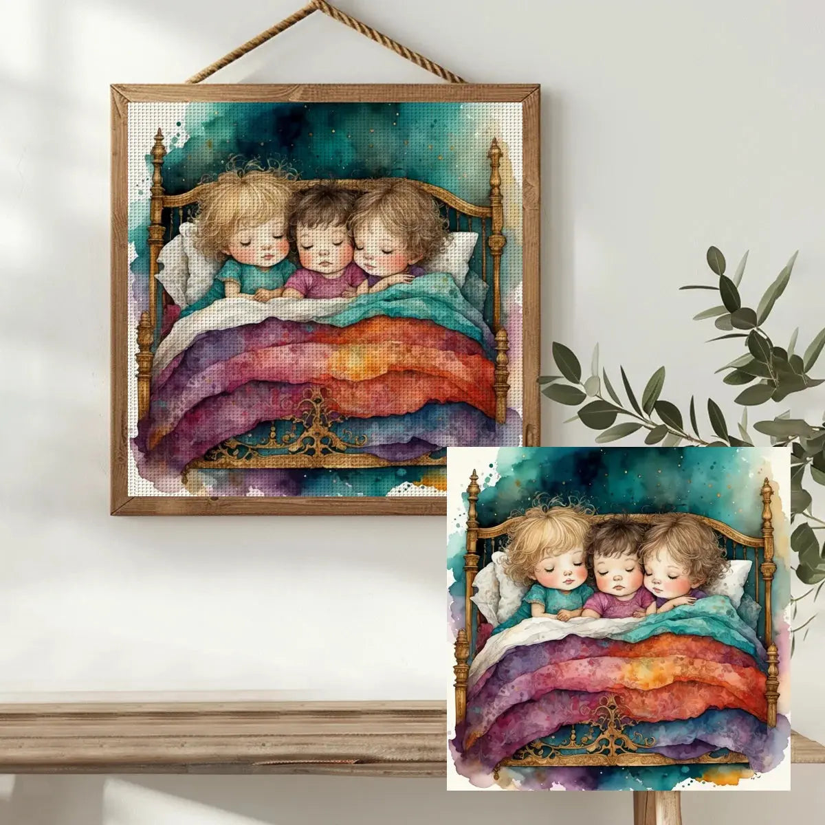 Sweet Dreams Sleepover Cross Stitch Kit🛏️💤💖 Kits For Stitchers