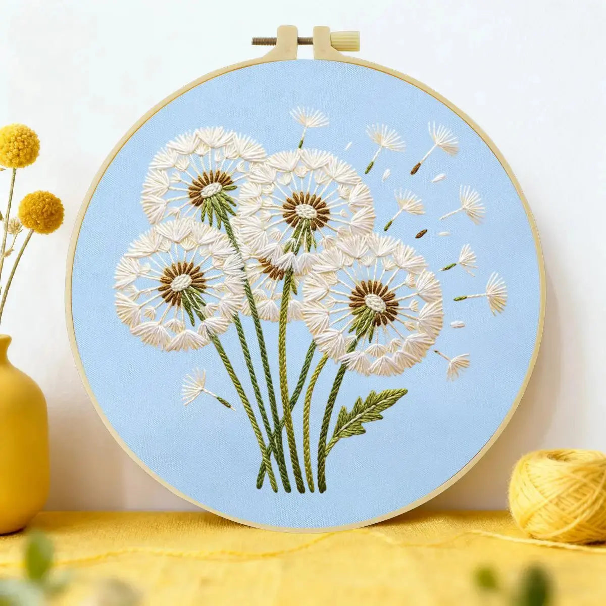 Dandelion Wishes Embroidery Kit Kits For Stitchers