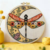 Moon & Dragonflies Embroidery Kit