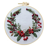 Autumn Pumpkin Bouquet Embroidery Kit