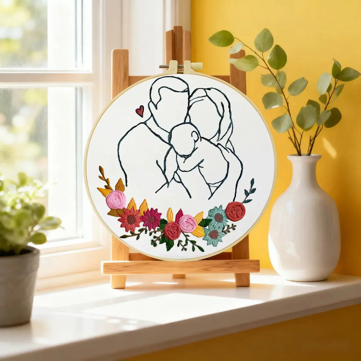 Family Embroidery Starter Kit The Stichers Heavane