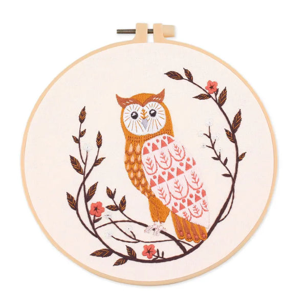 Woodland Animal Hand Embroidery Kit
