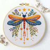 Dragonfly Hand Embroidery Kit The Stichers Heavane