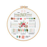 3-Piece Beginner Embroidery Stitch Practice Kit Kits For Stitchers