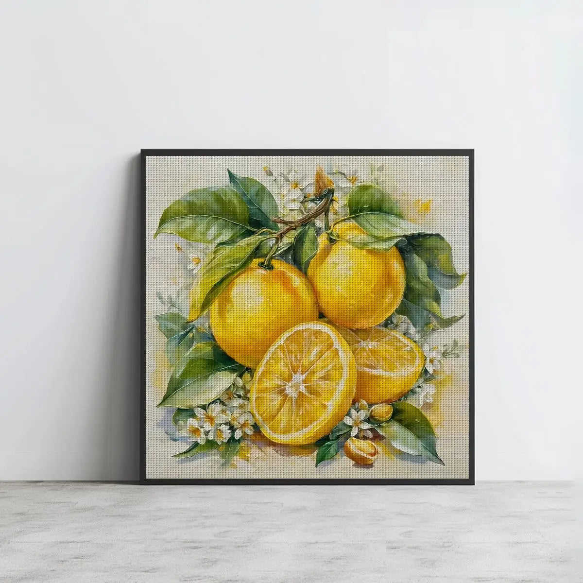 Fresh Lemon Blossom Cross Stitch Kit ๐๐ฟ๐ผโจ