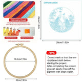 Peacock Garden Embroidery Kit Kits For Stitchers