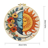 Celestial Sun & Moon Embroidery Kit 🌞🌙🌼 Kits For Stitchers