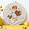 Floral Angel Embroidery Kit Kits For Stitchers