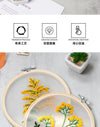 Transparent Double-Sided Flower Embroidery Starter Kit