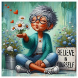 Believe in Yourself Cross Stitch Kit 🌼💖🧵✨