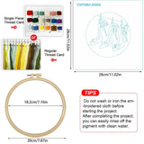 Floral High Heels Embroidery Kit – Fashion Shoes DIY Hand Embroidery Hoop Art Set