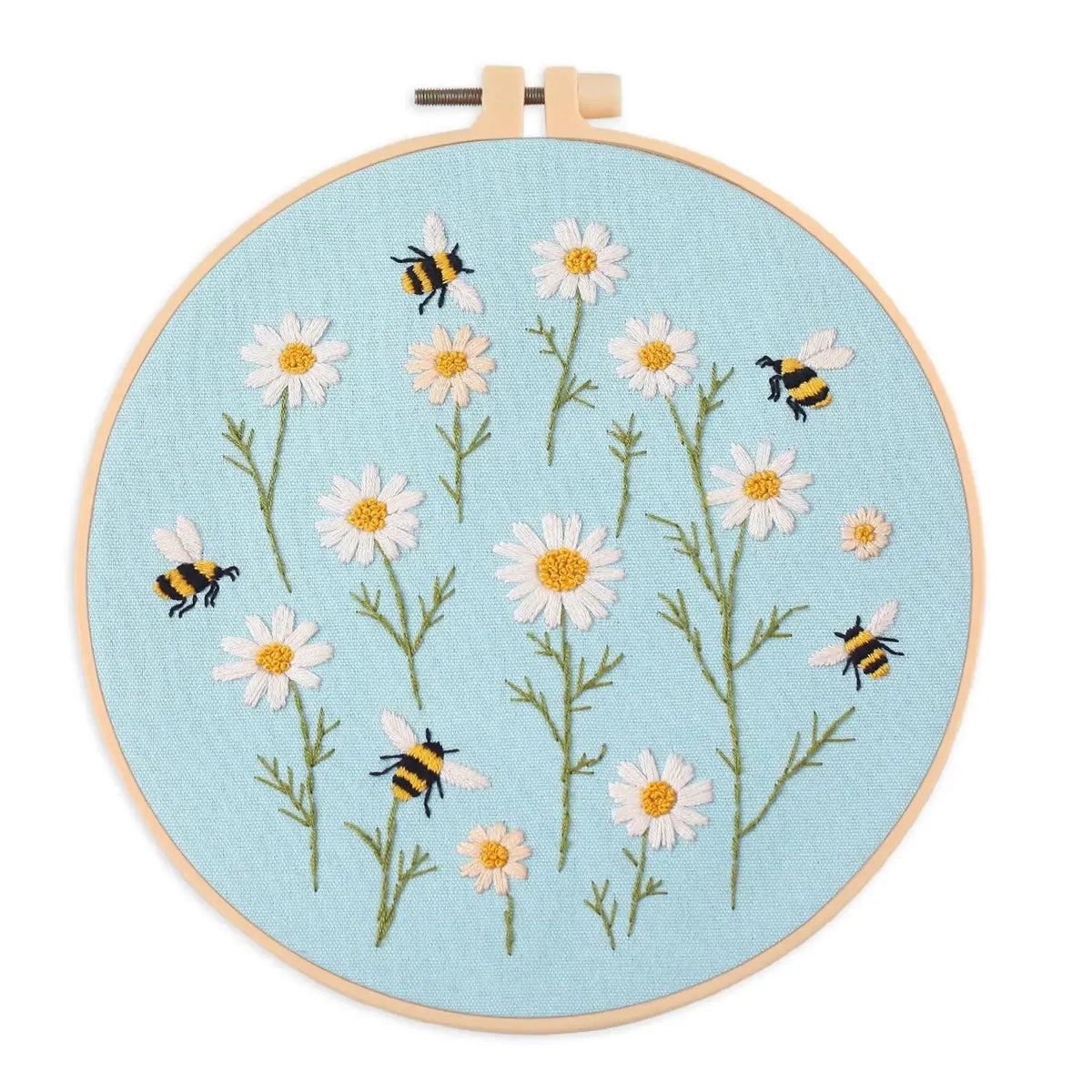 4-Piece Beginner Embroidery Stitch Learning Kit Kits For Stitchers
