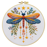 Dragonfly Hand Embroidery Kit The Stichers Heavane