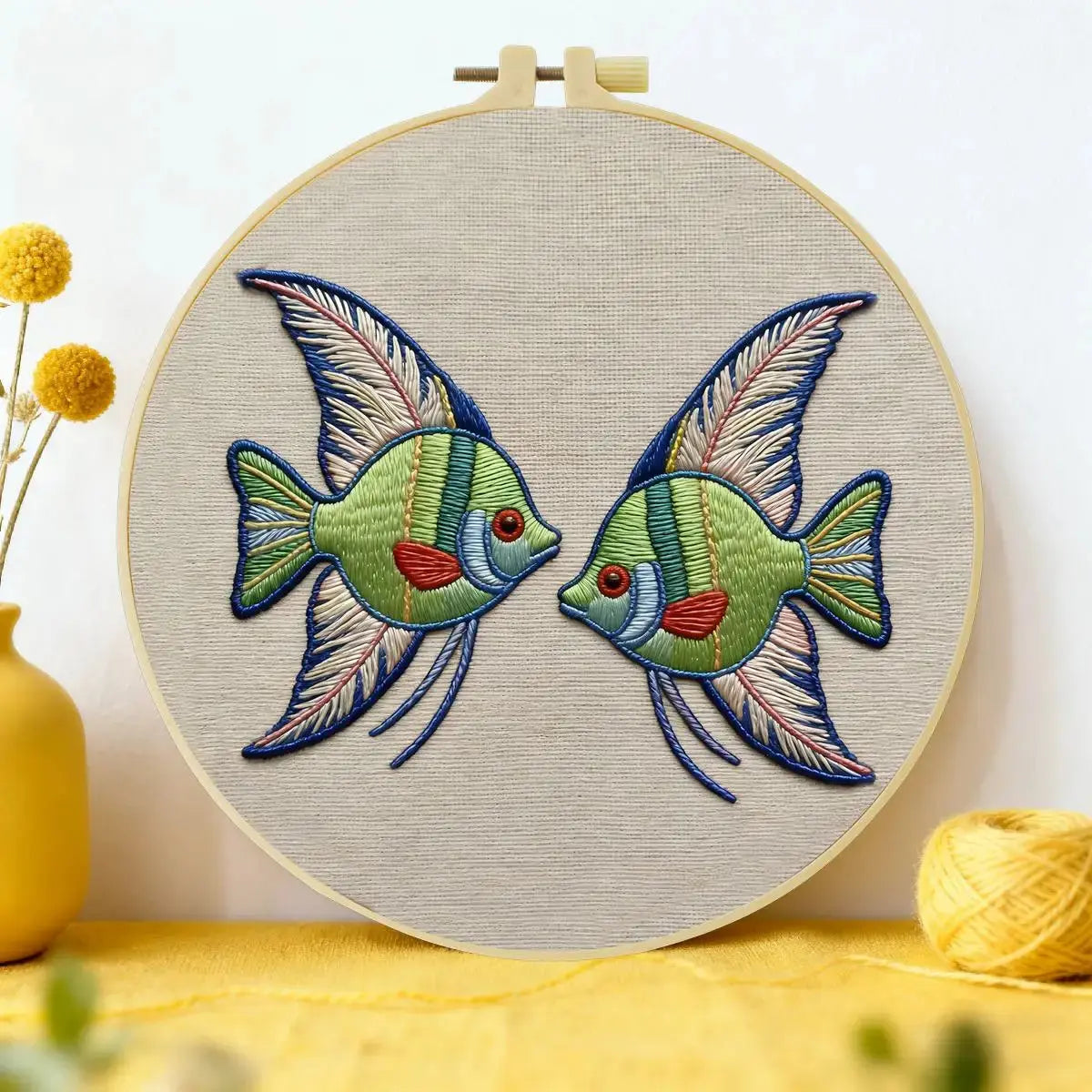 Tropical Fish Embroidery Kit Kits For Stitchers