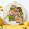 Cozy Reading Corner Embroidery Kit Kits For Stitchers