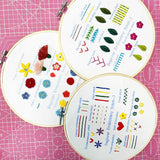 3-Piece Beginner Embroidery Technique Kit Kits For Stitchers
