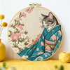 Kimono Cat Hand Embroidery Kit